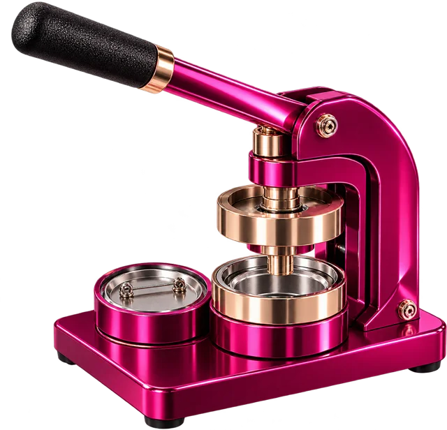 Prensa de buttons magenta